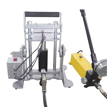 DEVIL PRESS™ DP15 + TRIPLE 15 TON MANUAL TRIPLE PLATE ROSIN PRESS