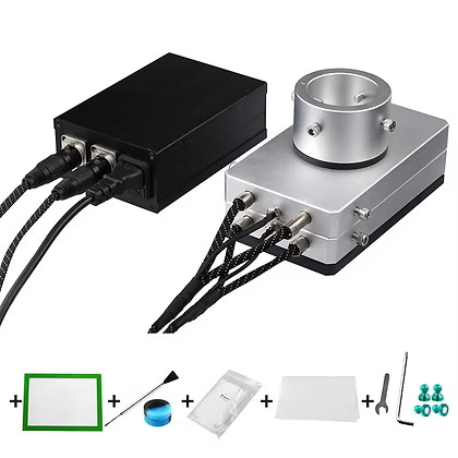 DEVIL PRESS™ DP40 + PRESS 4X7 PLATES PID TEMPERATURE CONTROL TITANIUM NAIL, HEAT