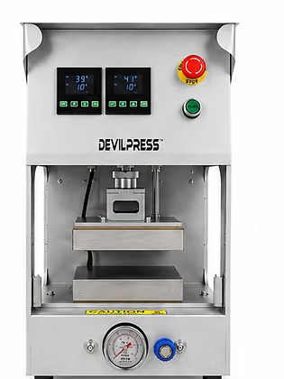 DEVIL PRESS™ S10 20 TON PRESSURE ROSIN PRESS ALL ELECTRIC NO COMPRESSOR NEEDED